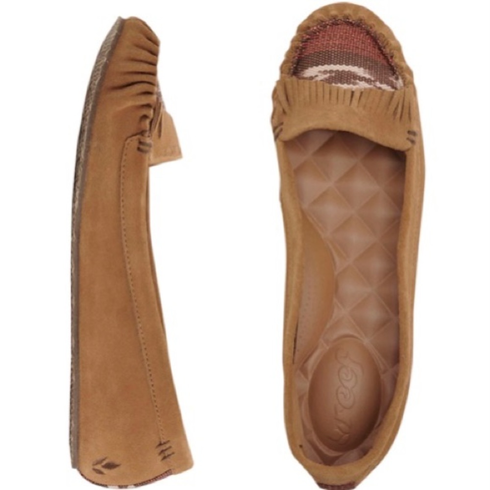 🆕 Reef Bella Costas Winter Drift Moccasin Flats
